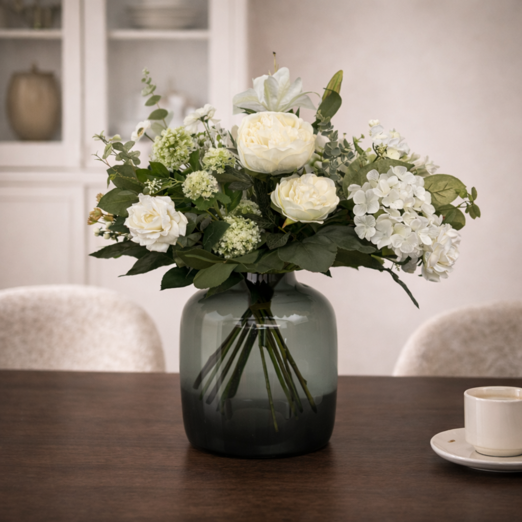 Kunstboeket White Dream - H 60 cm