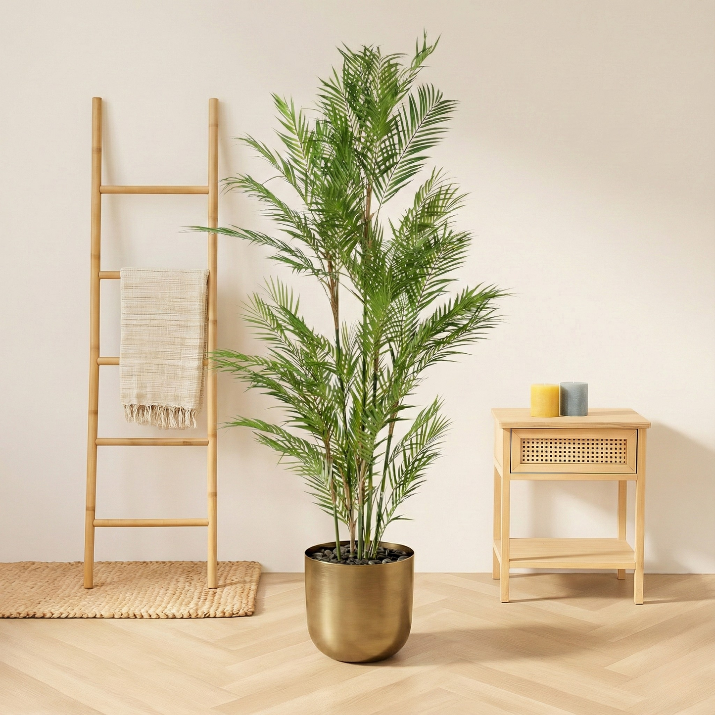 Kunstplant Chamaedorea Elegans (Bergpalm) - H 50 cm