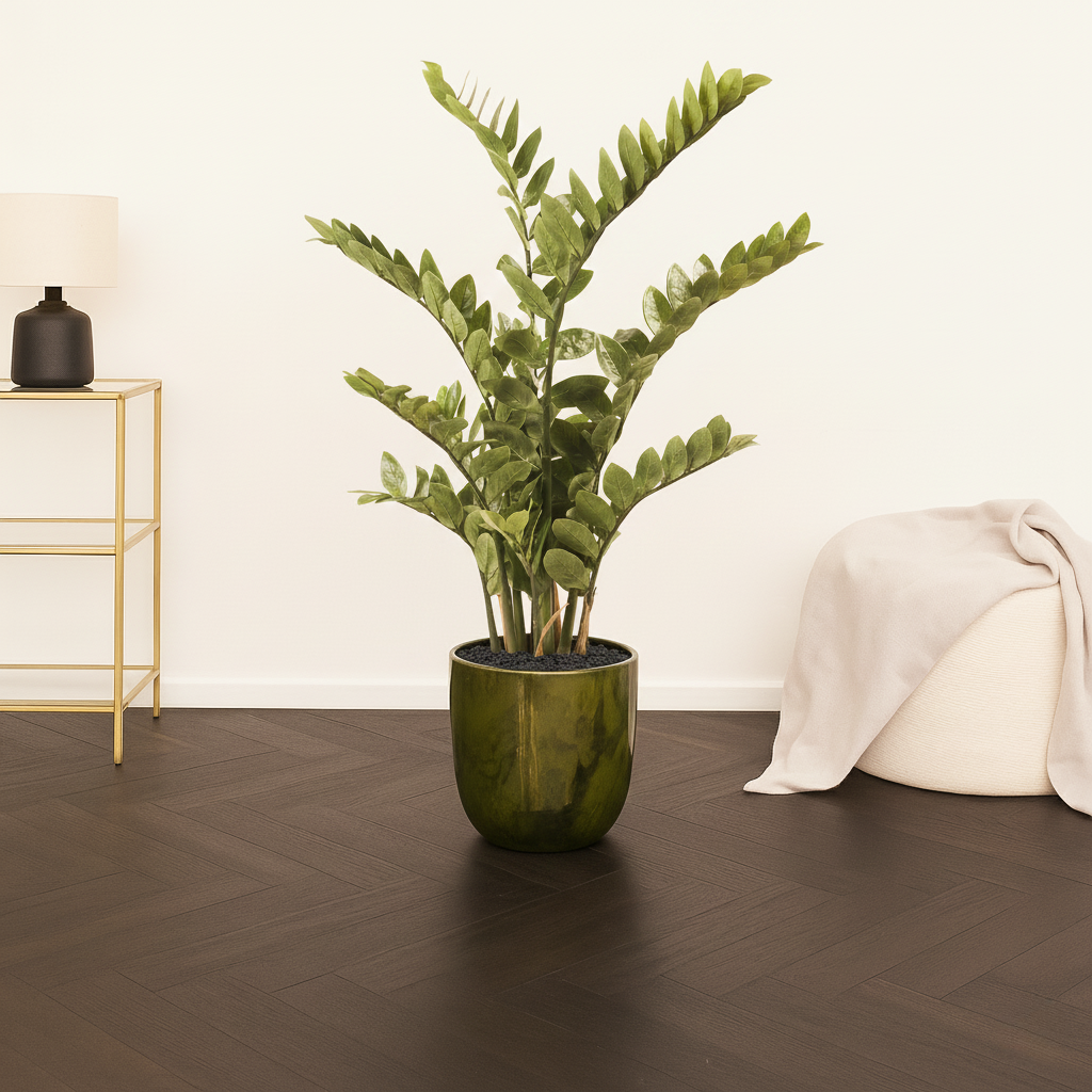 Kunstplant Zamioculcas (Kamerpalm) - H 70 cm