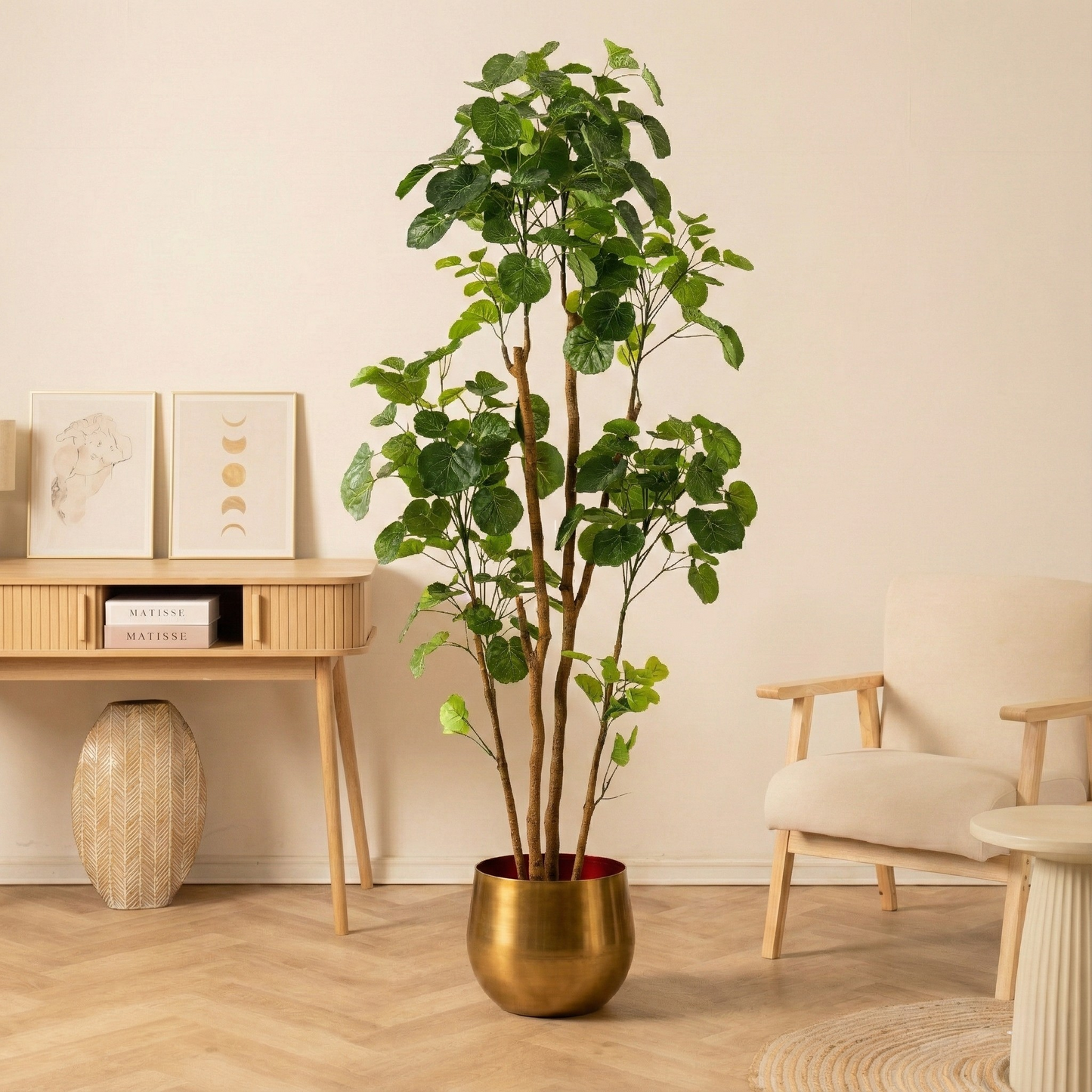 Kunstplant Polyscias (Aralia) - H 105 cm
