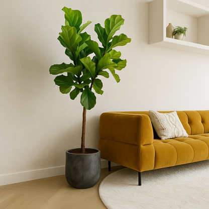 Ficus Lyrata Boom - H 160 cm - Ø 27 cm