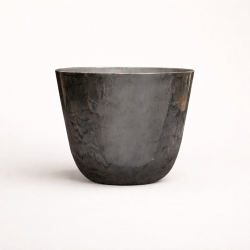 Pot Palerno Marble Grijs - D 27 cm