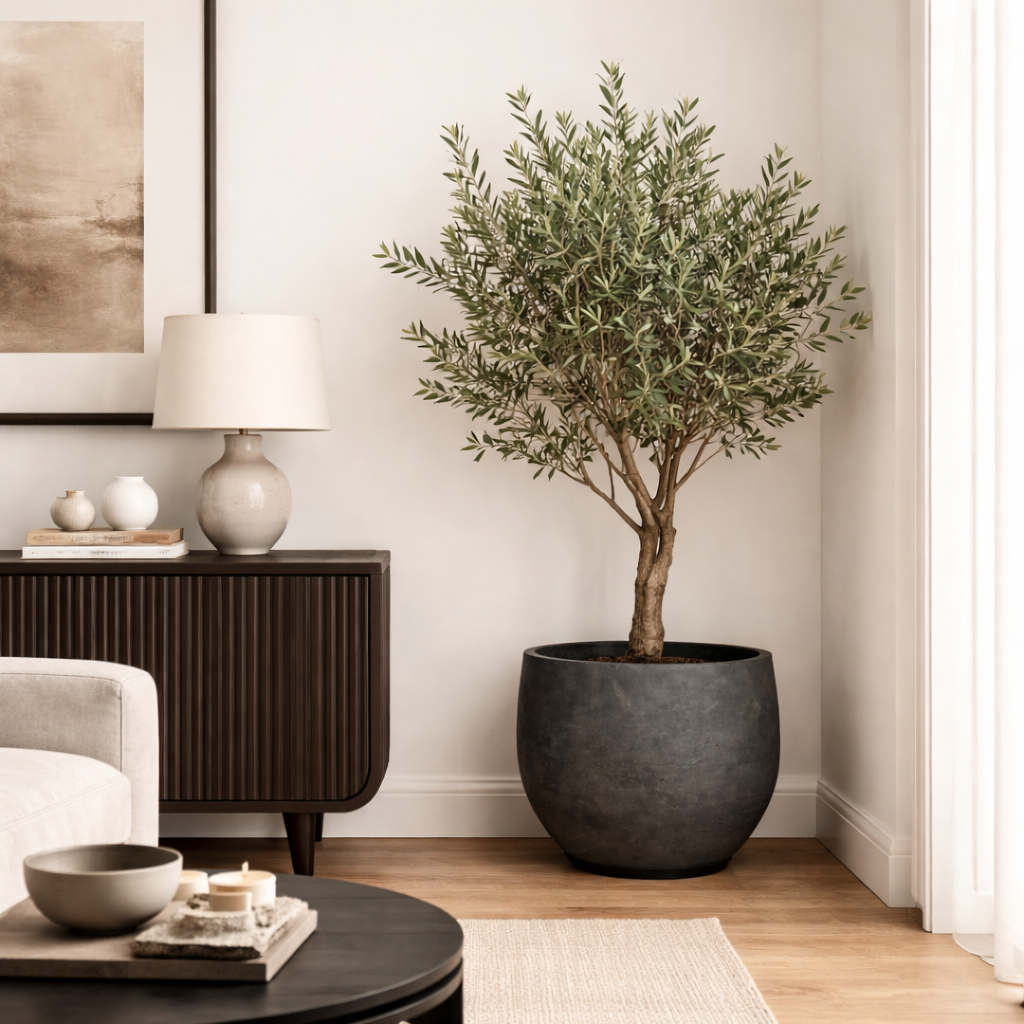 Pot Orby Zwart - D 39 cm