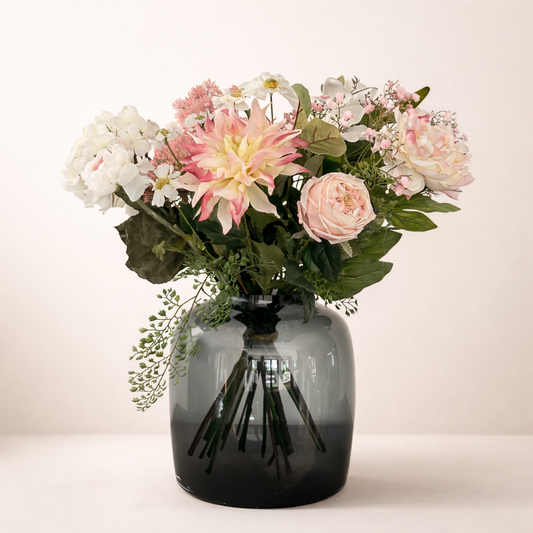 Kunstboeket Pastel Essence - H 40 cm