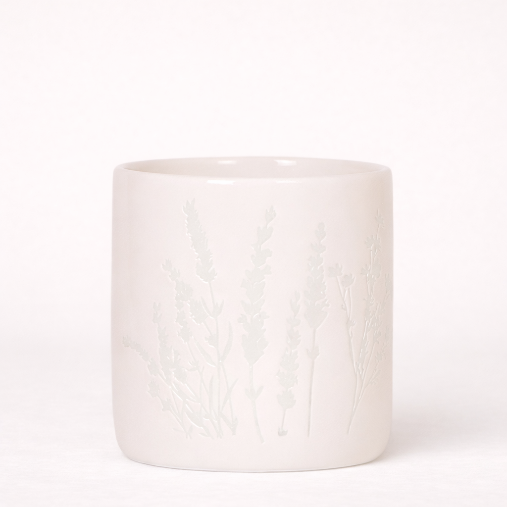 Sierpot Floral Blue - D 9 cm