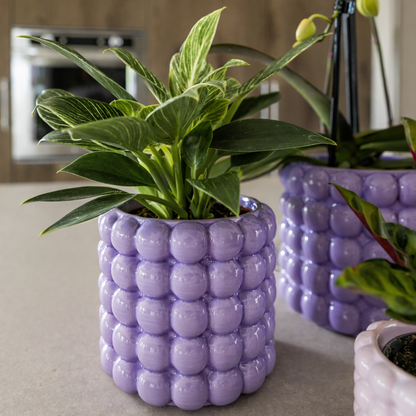 Sierpot Bubble Paars - D 9 cm