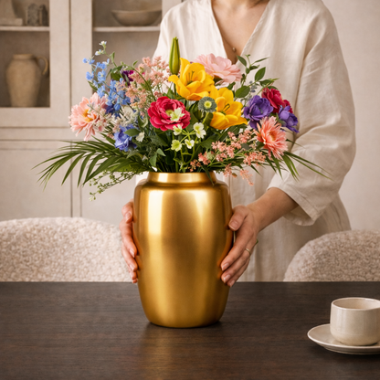 Kunstboeket Gentle Bloom - H 67 cm