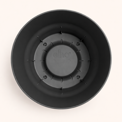 Pot Elho Greenville Round Zwart - D 18 cm