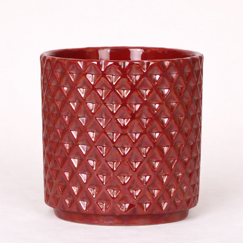 Sierpot Diamond Pearl Rood - D 9 cm