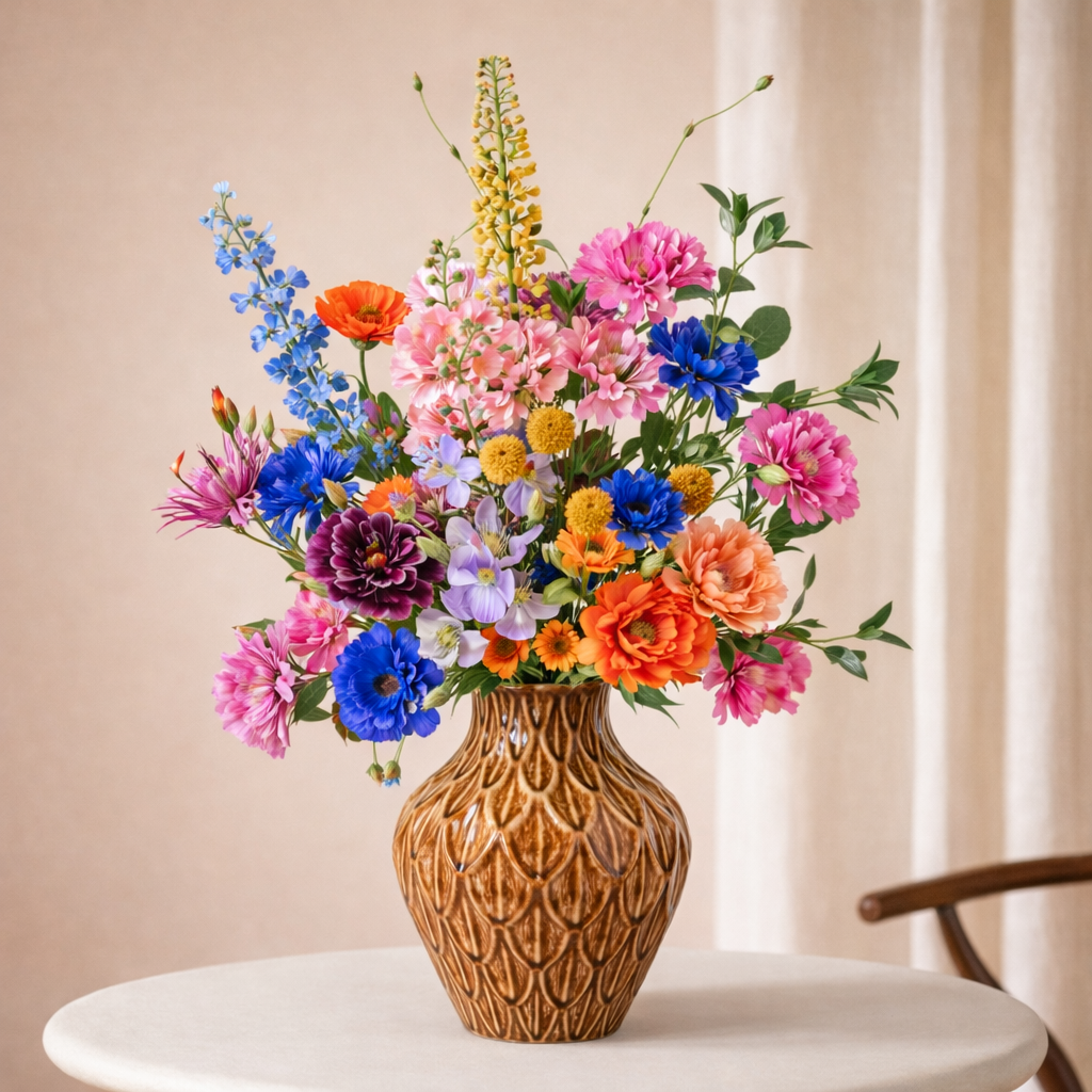 Kunstboeket Pure Allure - H 90 cm