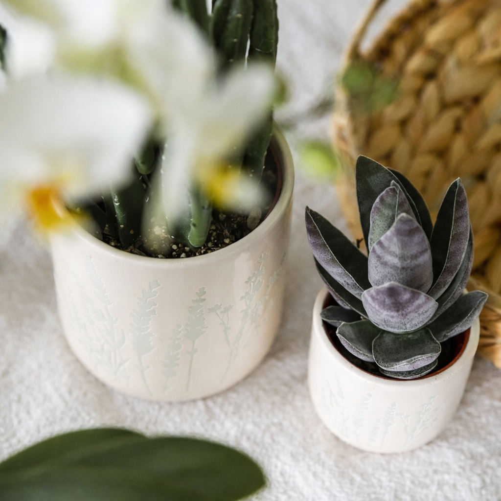 Sierpot Floral Blue - D 9 cm