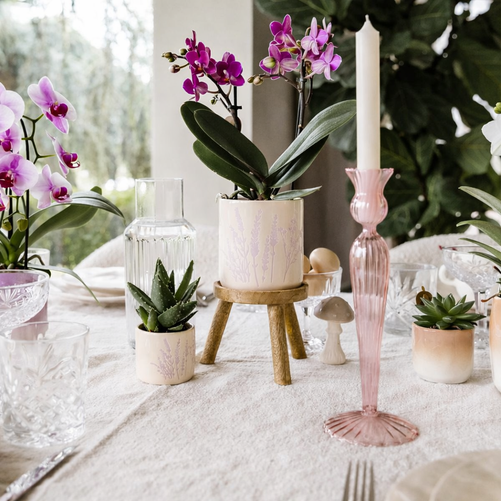 Sierpot Floral Lavendel - D 9 cm