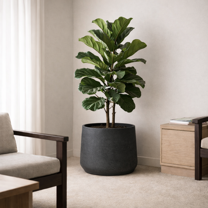 Pot Jumbo Zwart - D 34 cm