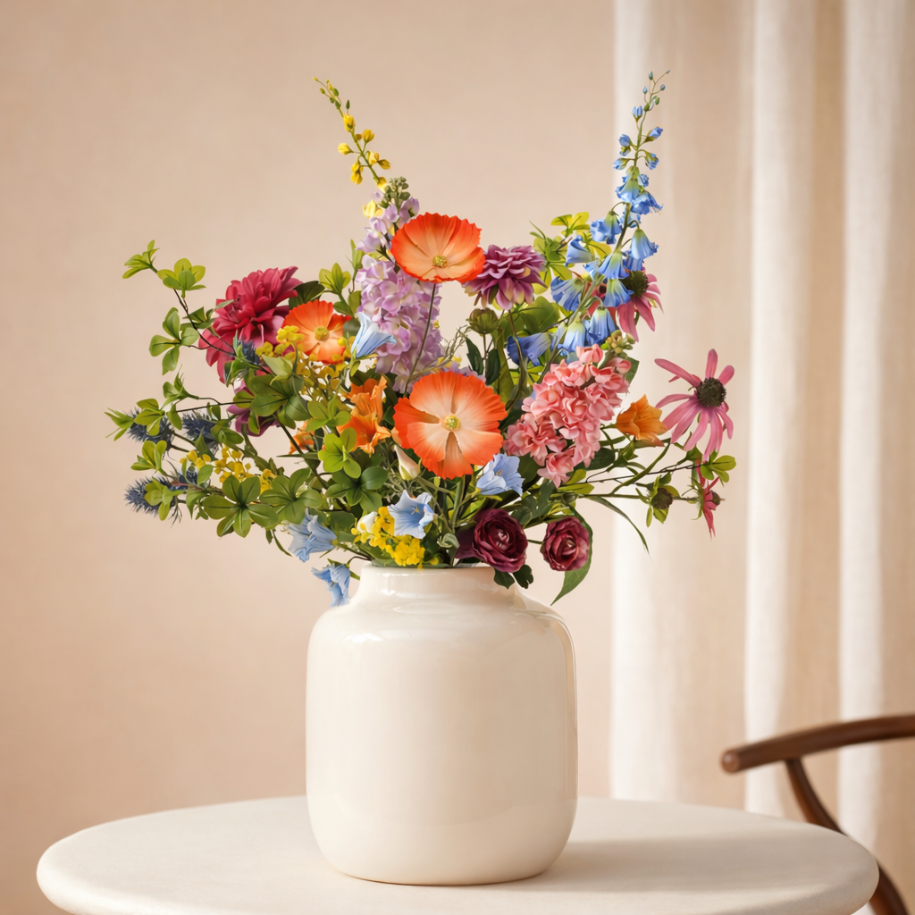 Kunstboeket Suzzy Love - H 90 cm