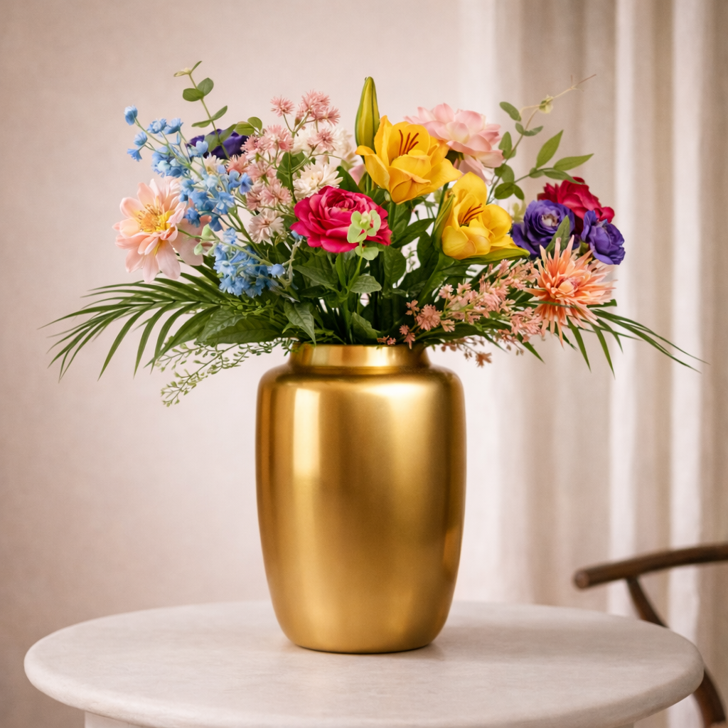 Kunstboeket Gentle Bloom - H 67 cm