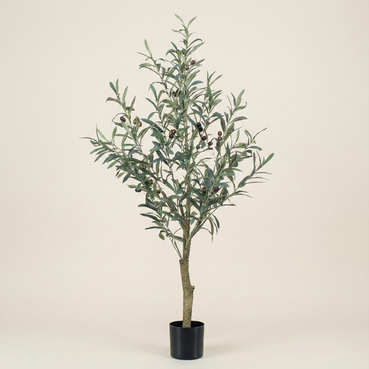 Kunstplant Olea Europaea (Olijfboom) - H 117 cm