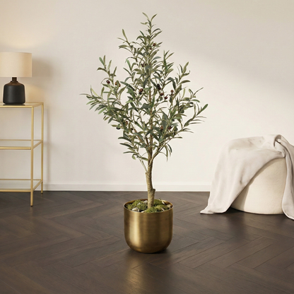 Kunstplant Olea Europaea (Olijfboom) - H 65 cm