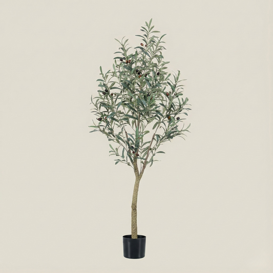 Kunstplant Olea Europaea (Olijfboom) - H 140 cm