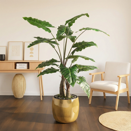Kunstplant Alocasia (Olifantsoor) - H 150 cm