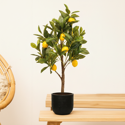 Kunstplant Citrus Limonia (Citroenboom) - H 75 cm