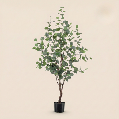Kunstplant Eucalyptus (Blauwe Gomboom) - H 120 cm