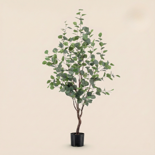 Kunstplant Eucalyptus (Blauwe Gomboom) - H 120 cm