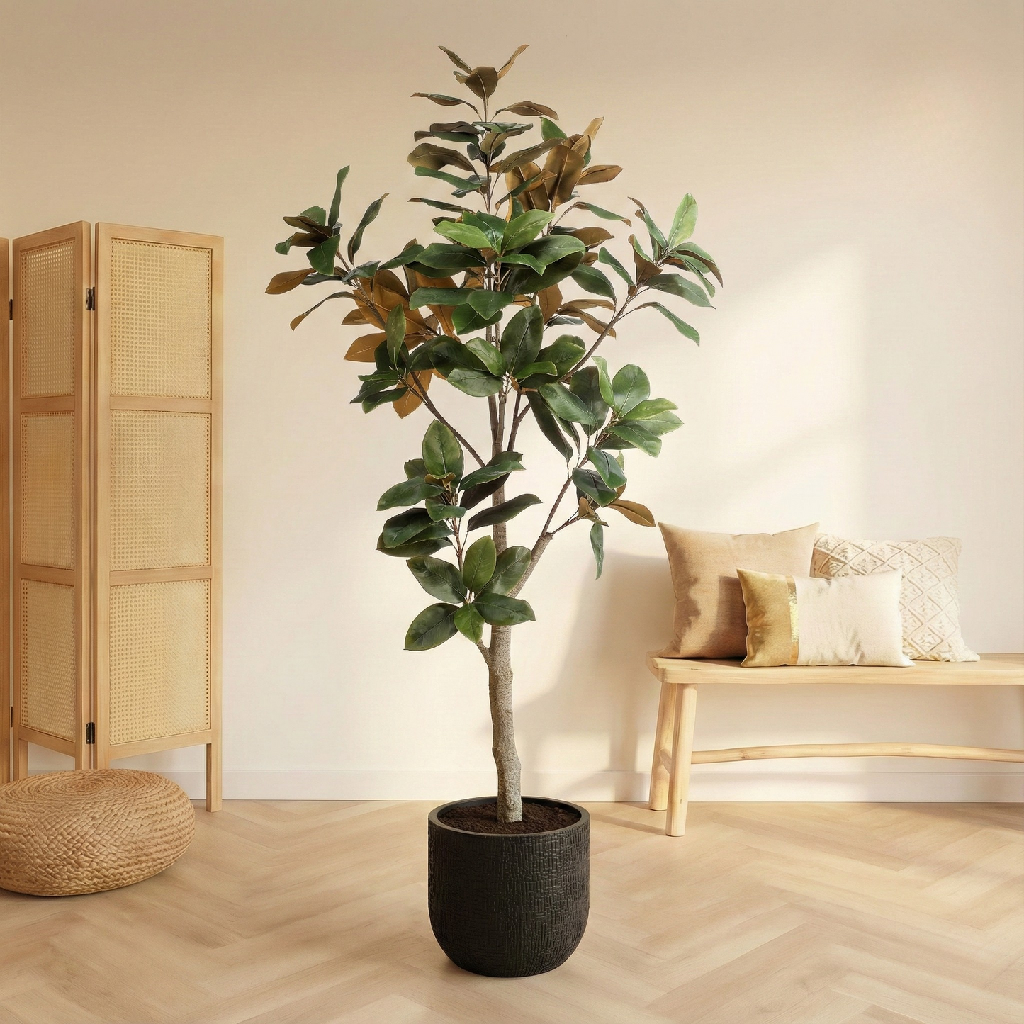 Kunstplant Magnolia Grandiflora - H 150 cm