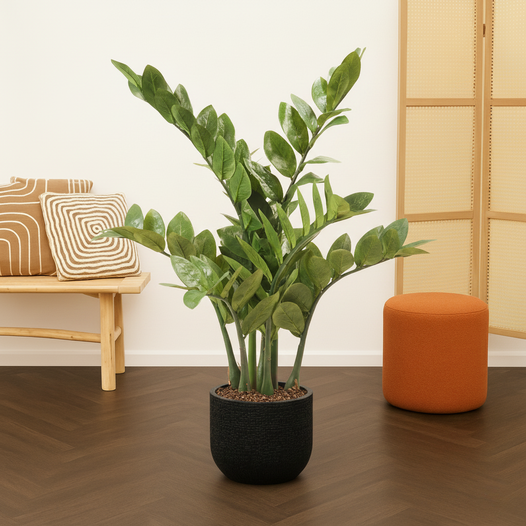 Kunstplant Zamioculcas (Kamerpalm) - H 70 cm