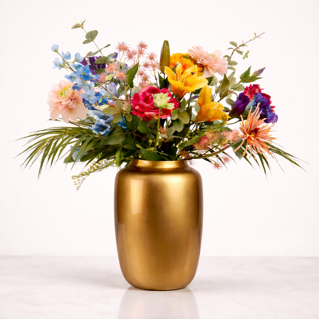 Kunstboeket Gentle Bloom - H 67 cm