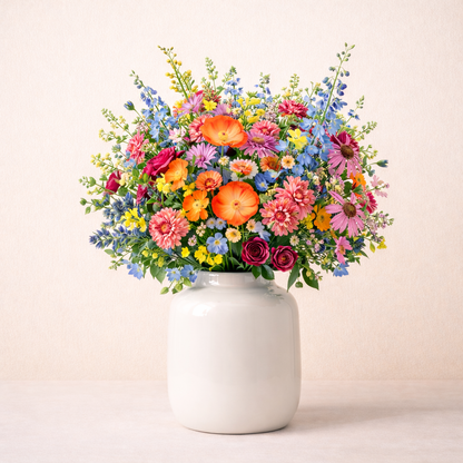 Kunstboeket Suzzy Love - H 90 cm