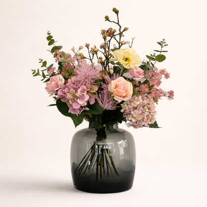 Kunstboeket Summer Glow - H 65 cm