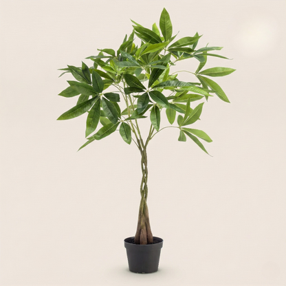 Kunstplant Pachira Aquatica (Geldboom) - H 150 cm