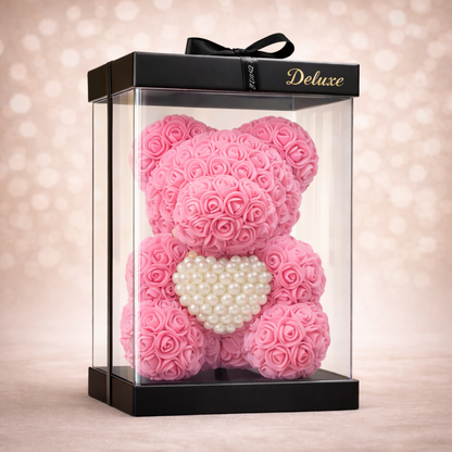 Love Bear Deluxe Lichtroze Met Diamanten Hart