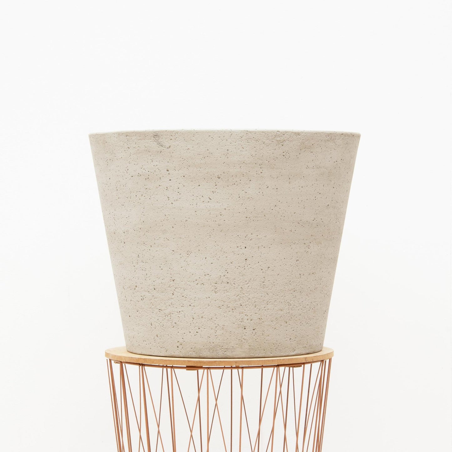 Pot Bucket Beige - D 58 cm