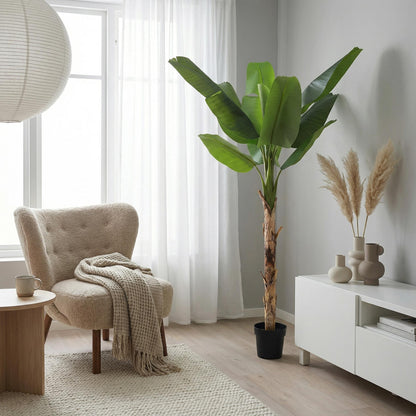 Kunstplant Musa (Bananenplant) - H 190 cm